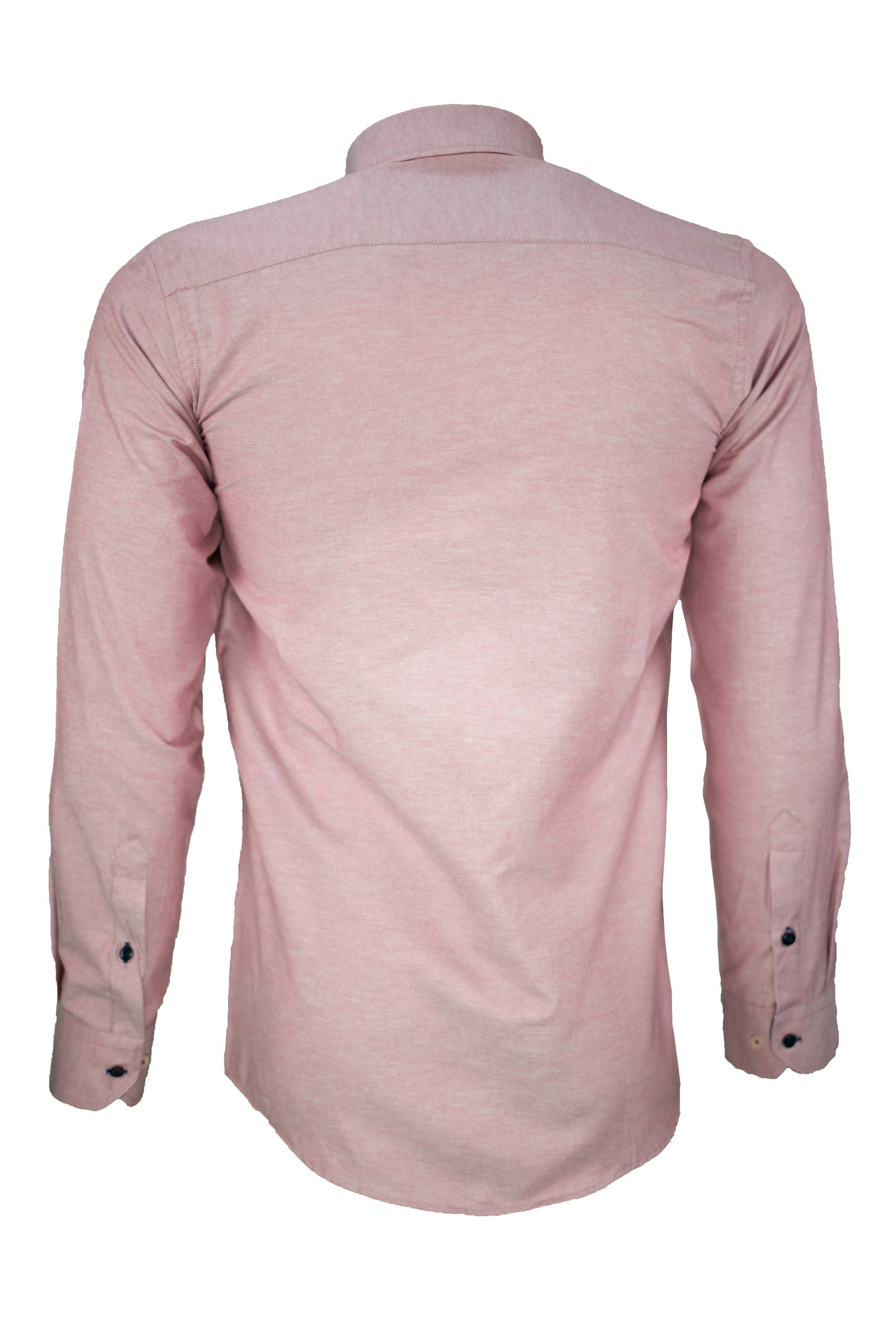 Ανδρικό πουκάμισο slim fit με κλασικό γιακά