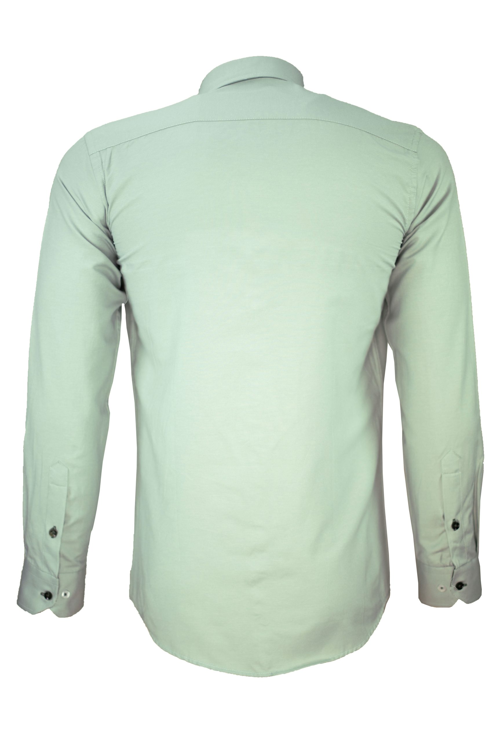 Ανδρικό πουκάμισο slim fit με κλασικό γιακά