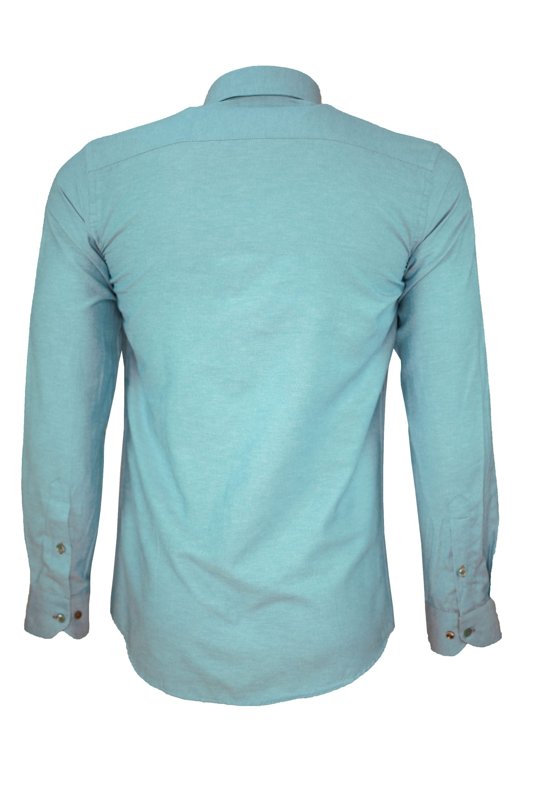 Ανδρικό πουκάμισο slim fit με κλασικό γιακά