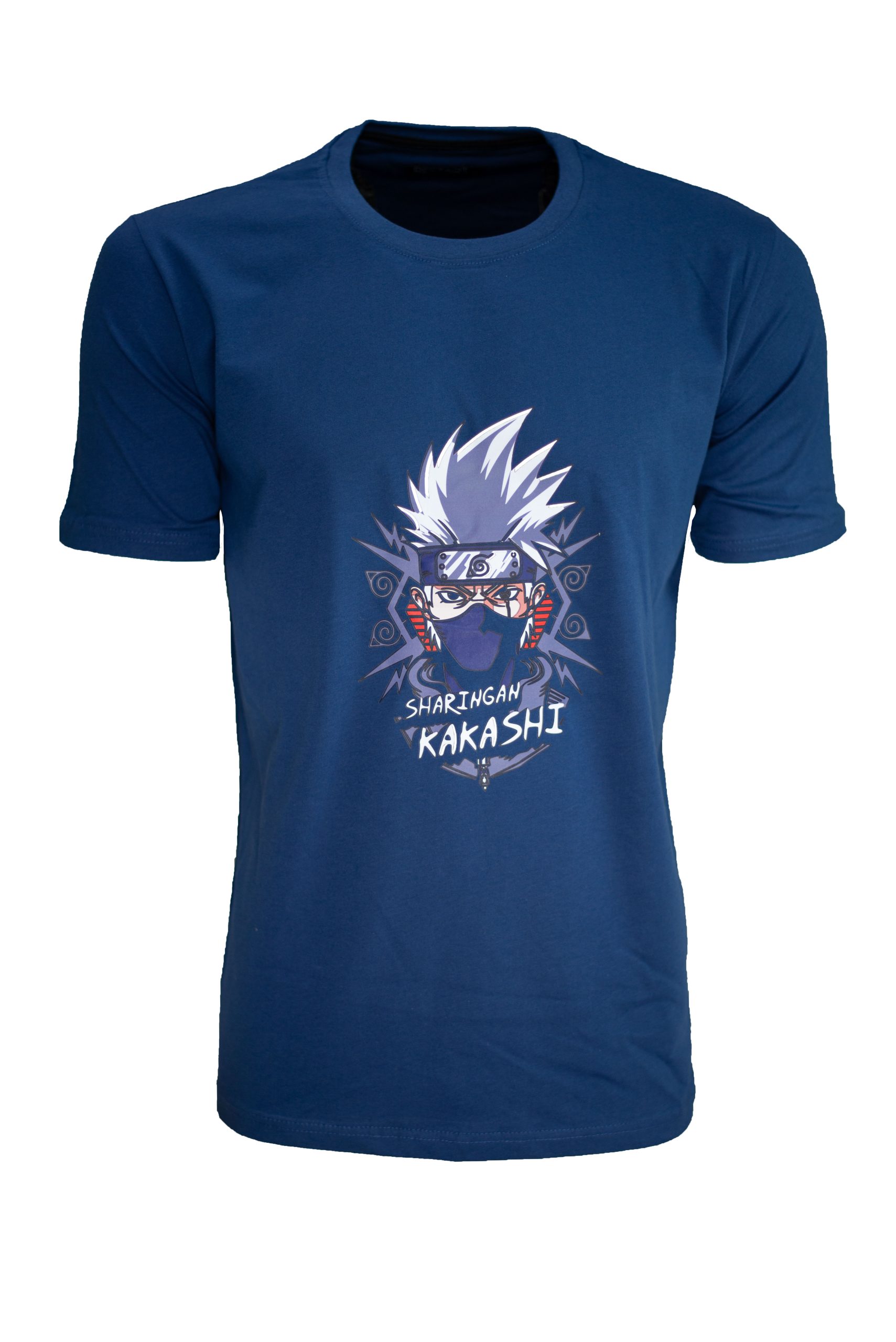 Ανδρικό t-shirt 100% βαμβακερό με anime print regular fit