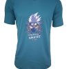 Ανδρικό t-shirt 100% βαμβακερό με anime print regular fit