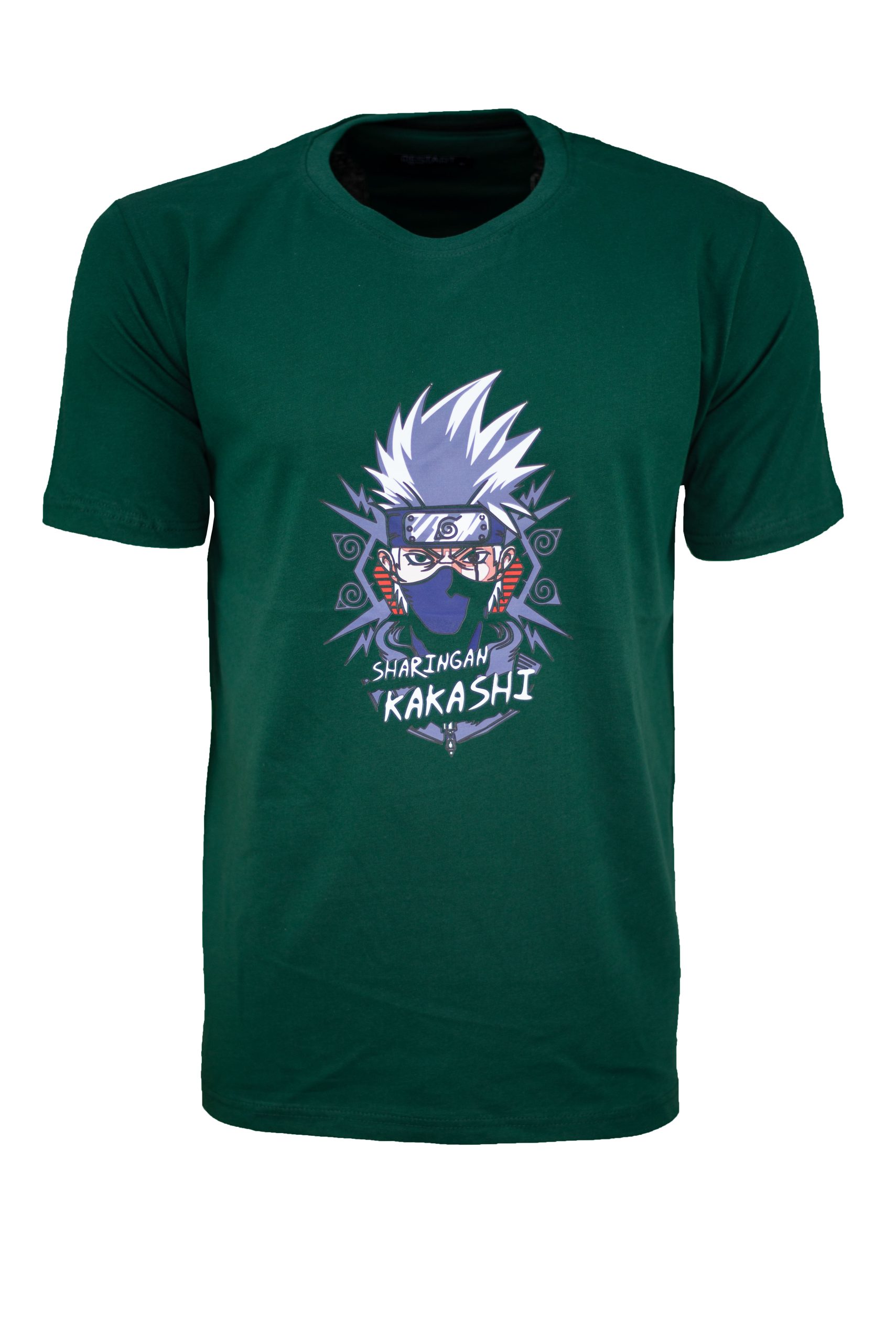 Ανδρικό t-shirt 100% βαμβακερό με anime print regular fit