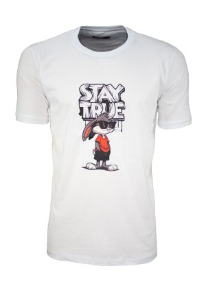 Ανδρικό t-shirt 100% βαμβακερό με anime print regular fit