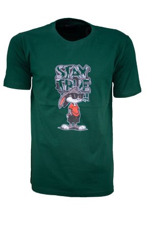 Ανδρικό t-shirt 100% βαμβακερό με anime print regular fit