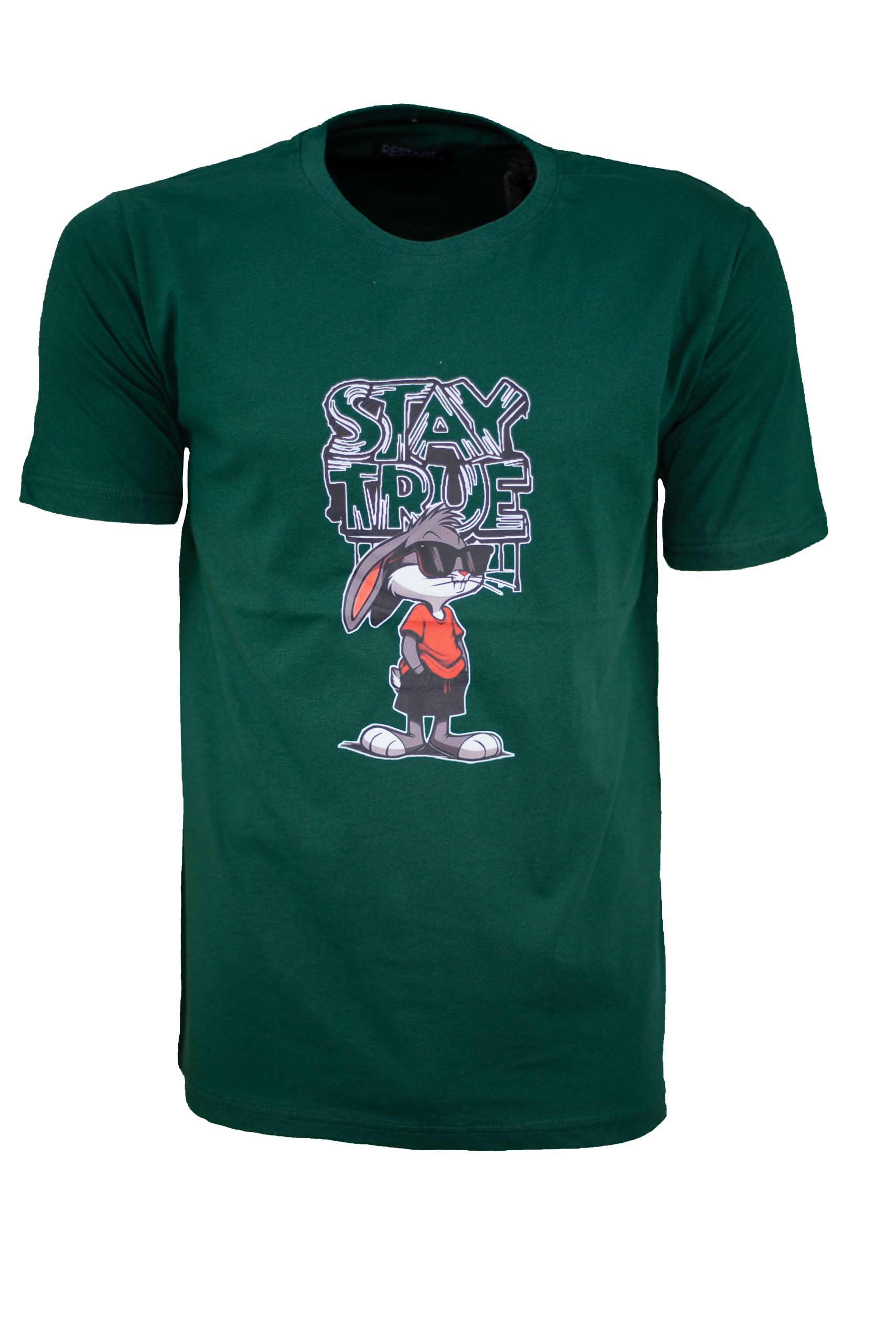 Ανδρικό t-shirt 100% βαμβακερό με anime print regular fit