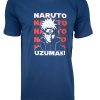 Ανδρικό t-shirt 100% βαμβακερό με anime print regular fit