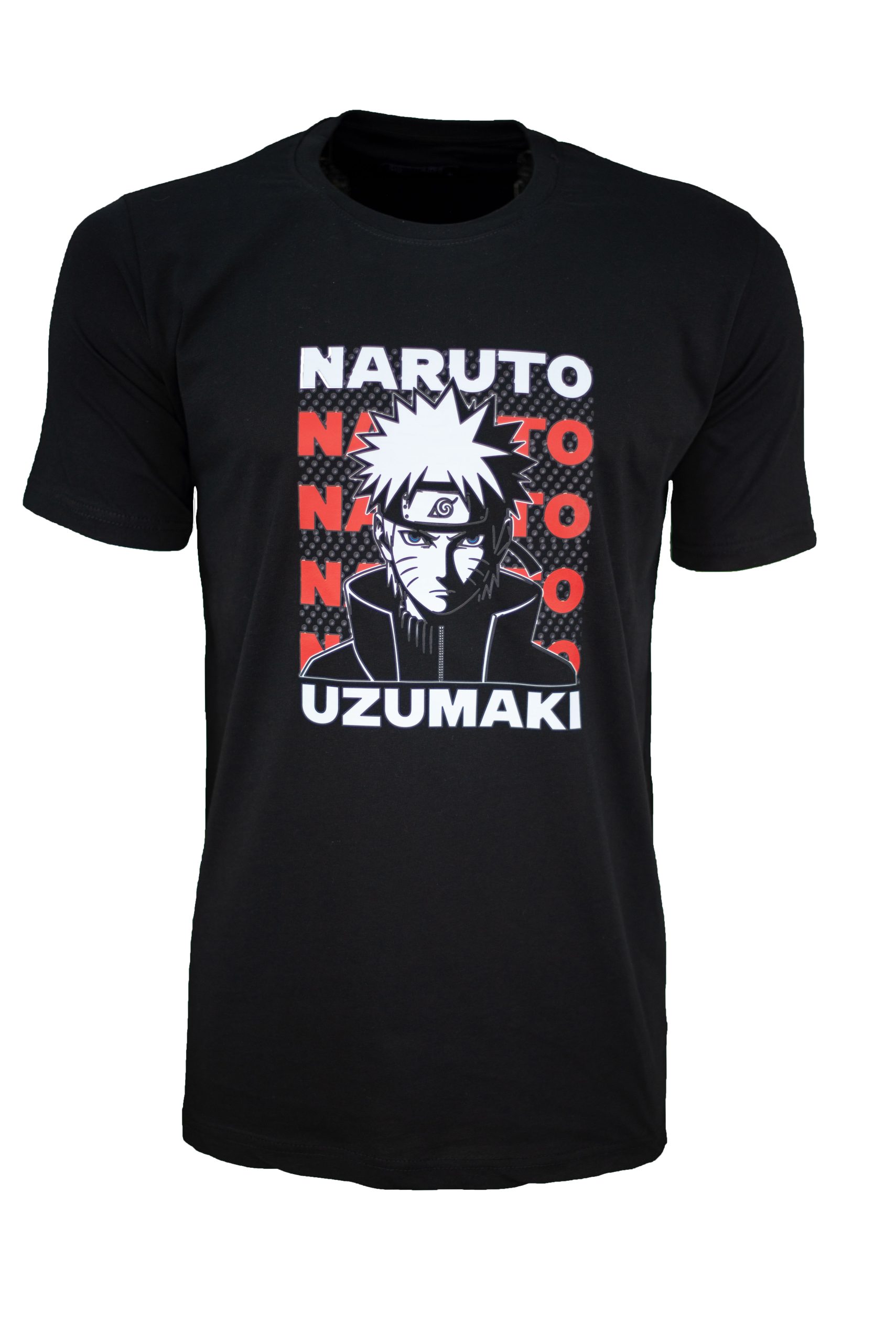 Ανδρικό t-shirt 100% βαμβακερό με anime print regular fit