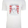 Ανδρικό t-shirt 100% βαμβακερό με anime print regular fit