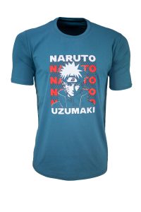 T-shirt 22t-2630 6 Ανδρικό t-shirt 100% βαμβακερό με anime print regular fit