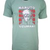 Ανδρικό t-shirt 100% βαμβακερό με anime print regular fit