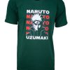 Ανδρικό t-shirt 100% βαμβακερό με anime print regular fit