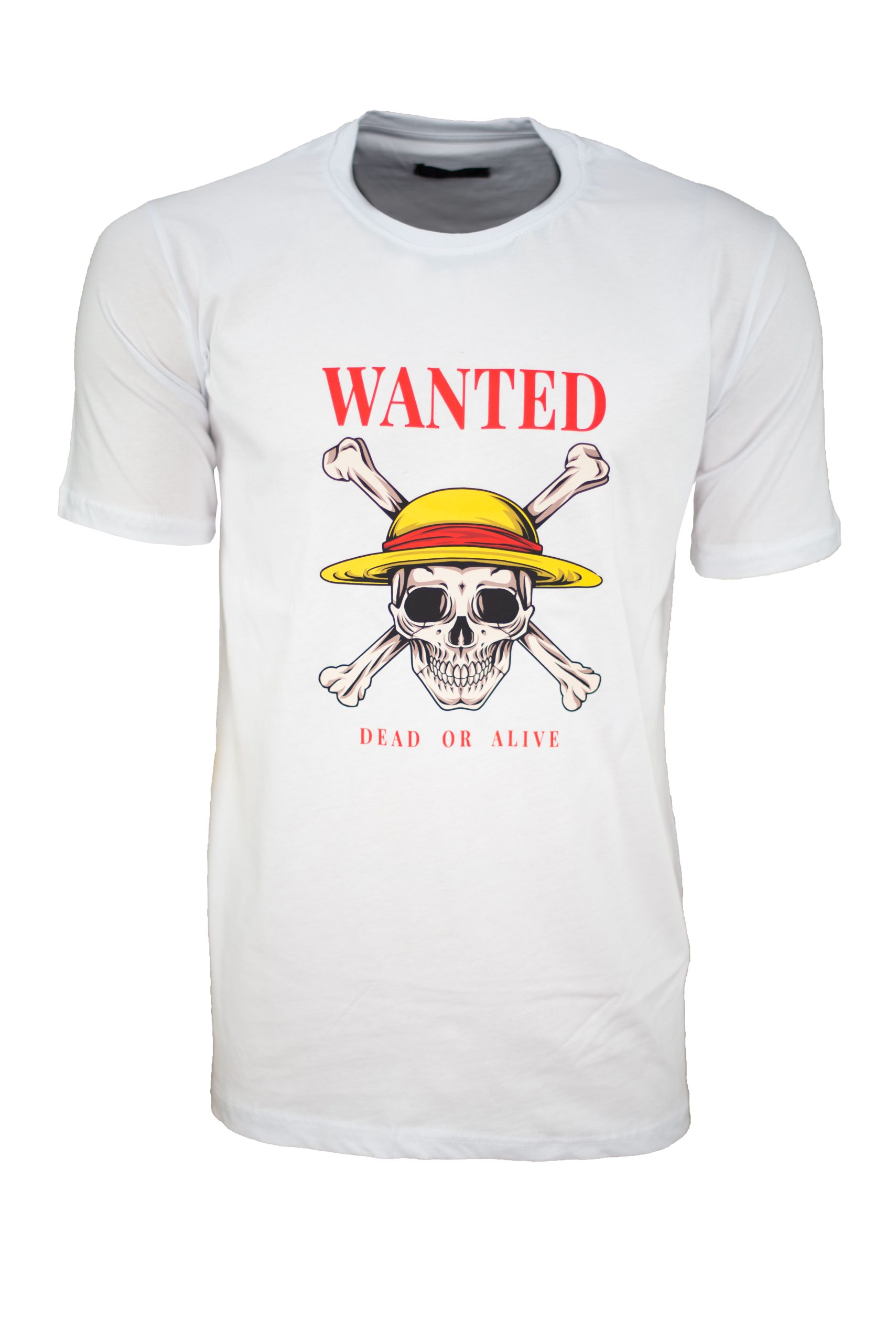 Ανδρικό t-shirt 100% βαμβακερό με anime print regular fit