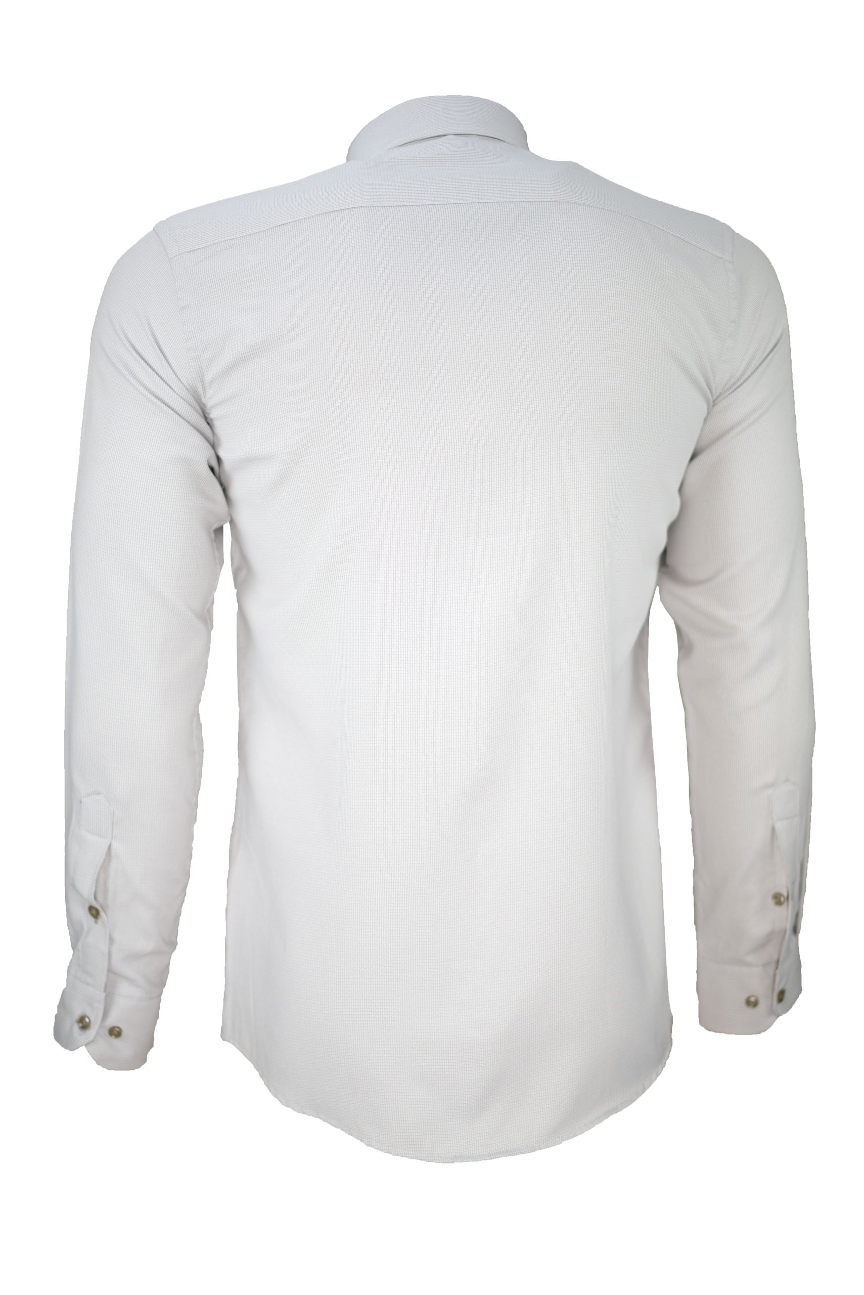 Ανδρικό πουκάμισο slim fit με κλασικό γιακά