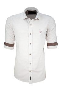 Πουκάμισο Slim 22pk-680 2 Ανδρικό πουκάμισο slim fit με κλασικό γιακά