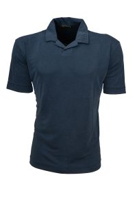 Ανδρικό polo μπλουζάκι slim fit με γιακά