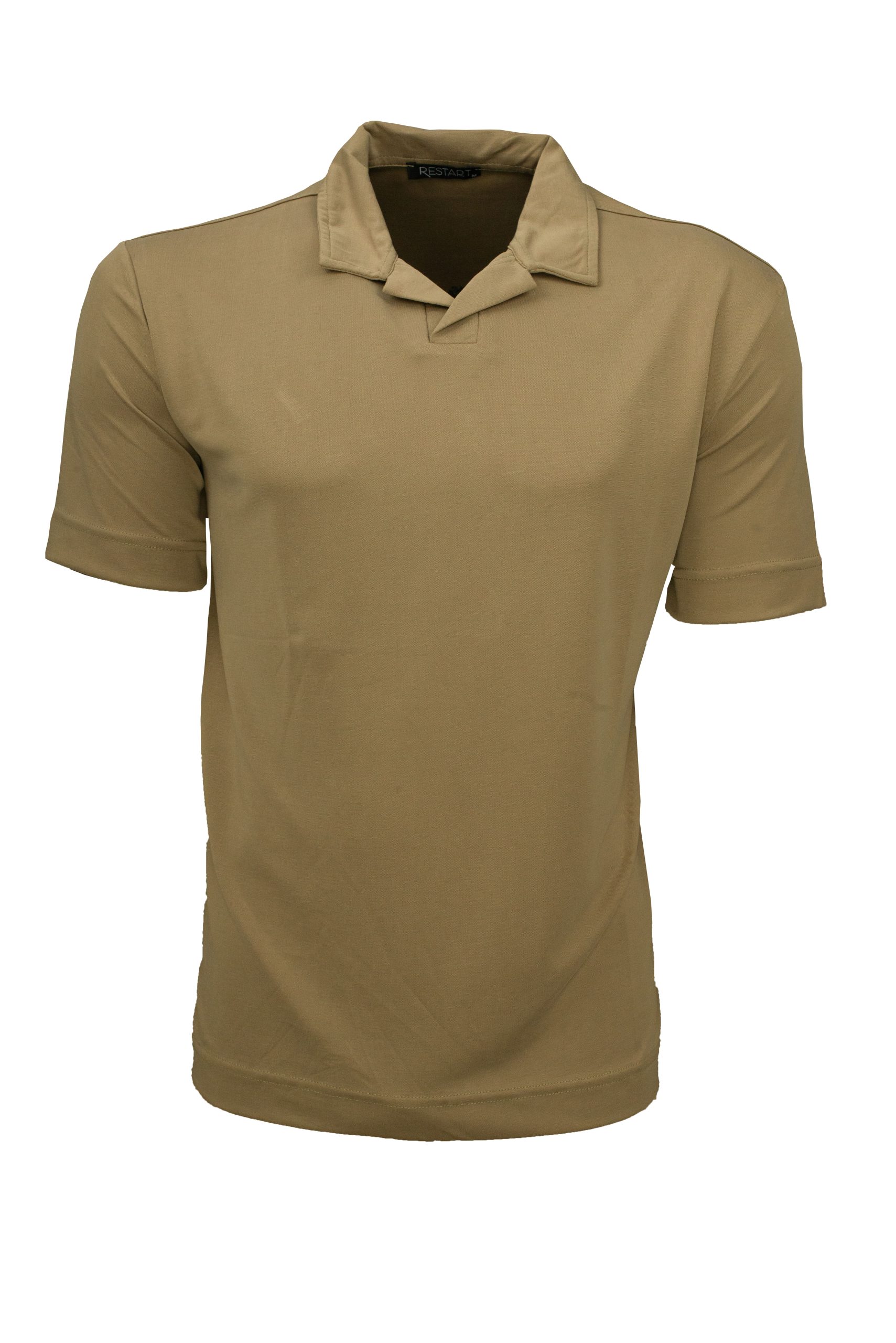 Ανδρικό polo μπλουζάκι slim fit με γιακά