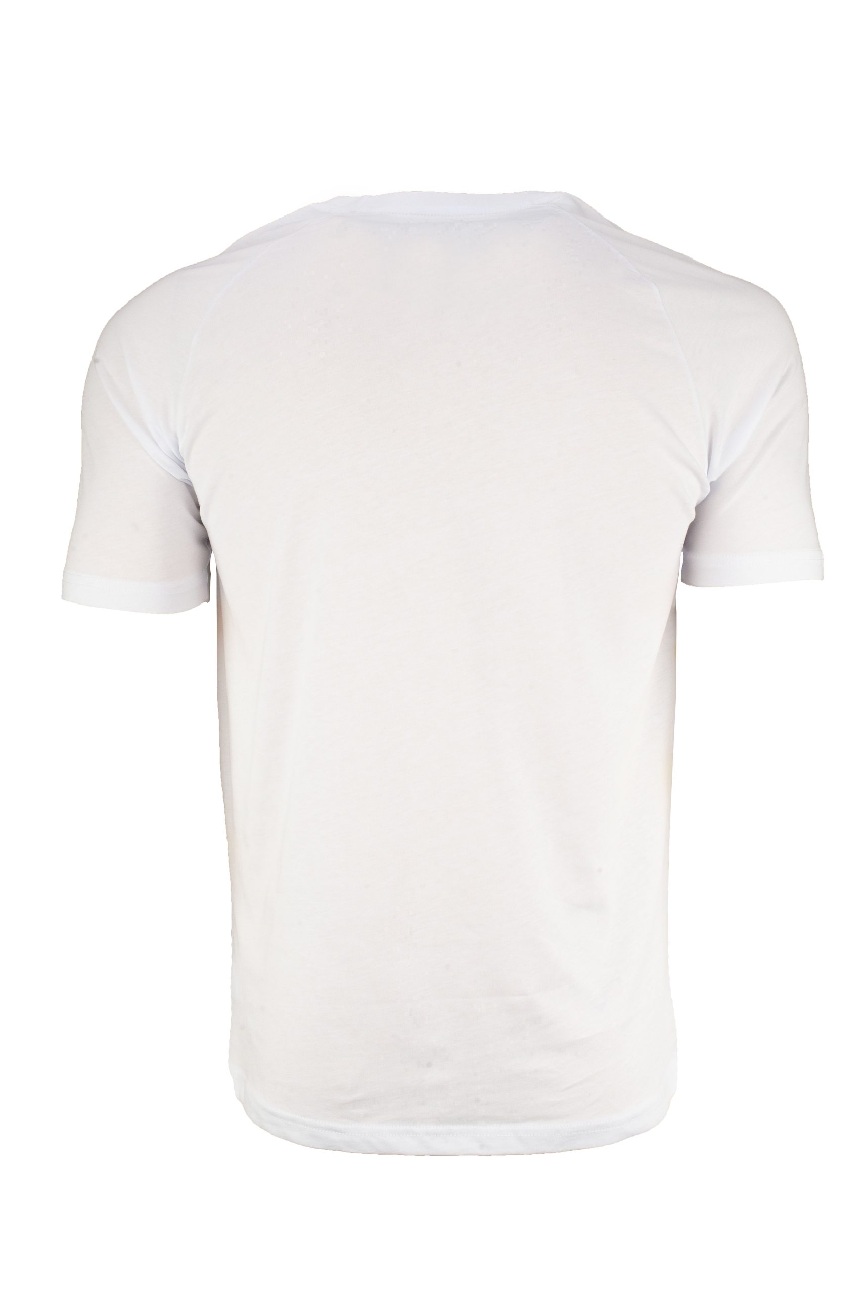 Ανδρικό t-shirt slim fit με στρογγυλή λαιμόκοψη