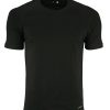 Ανδρικό t-shirt slim fit με στρογγυλή λαιμόκοψη