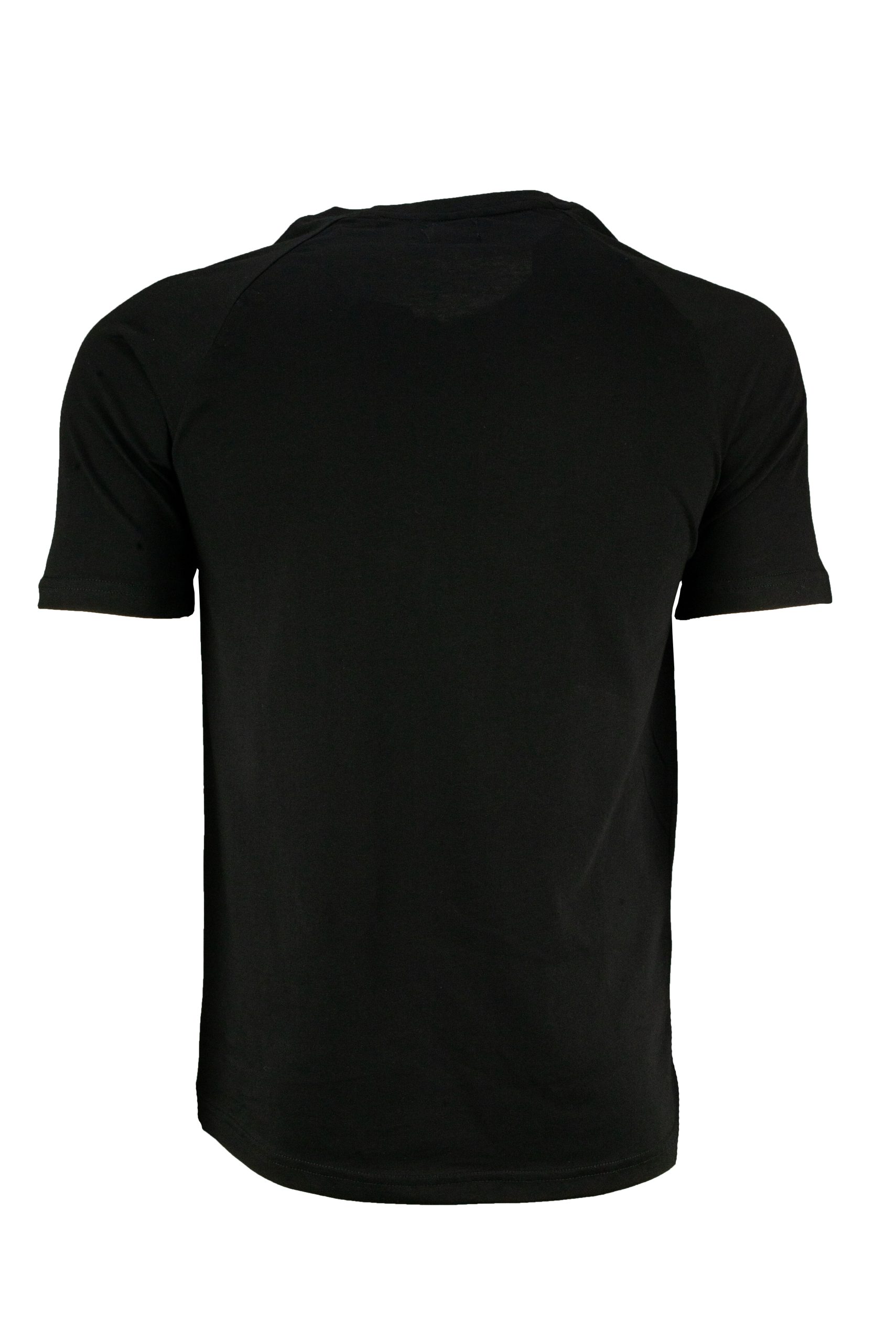 Ανδρικό t-shirt slim fit με στρογγυλή λαιμόκοψη