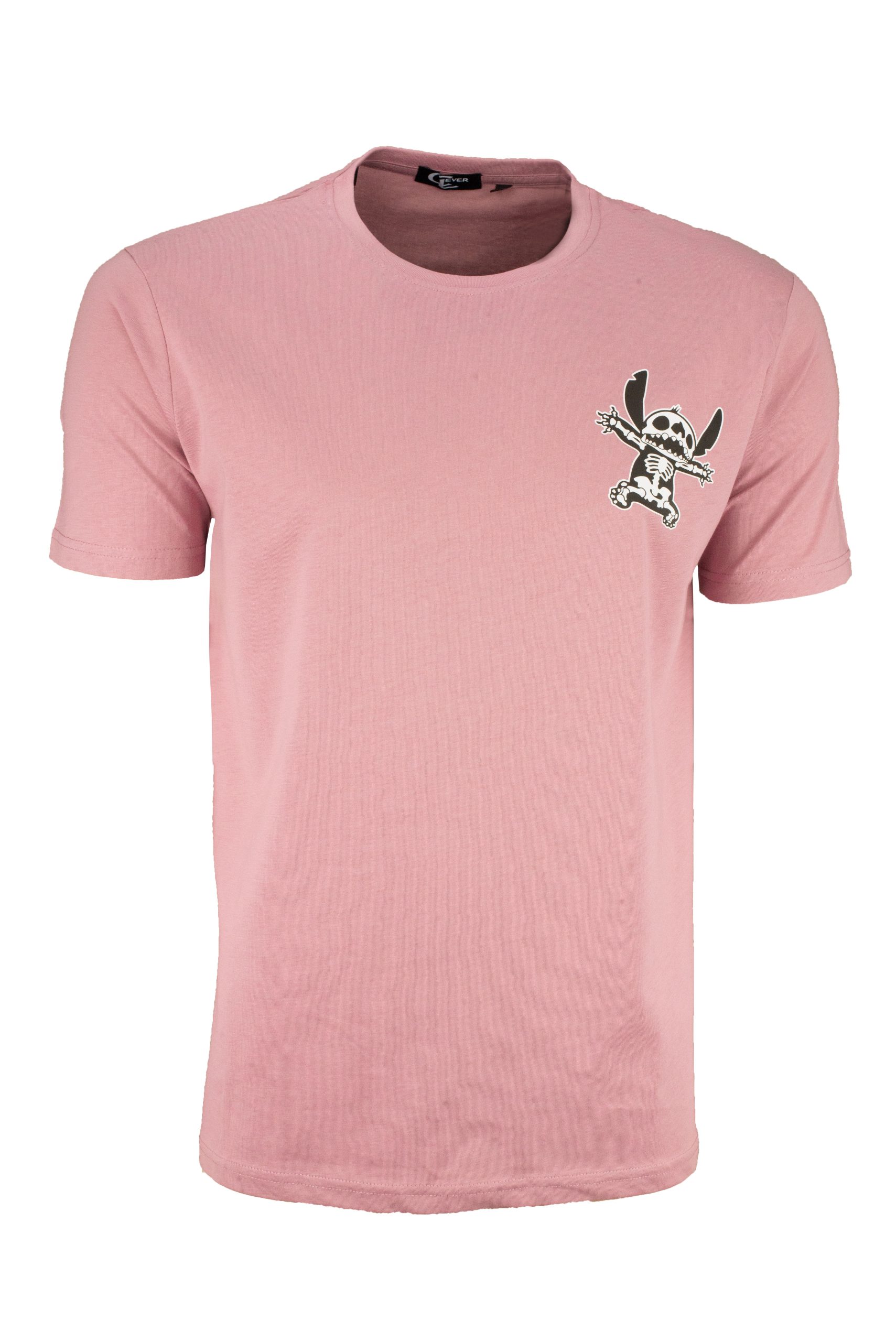 Ανδρικό t-shirt με print στην πλάτη streetwear