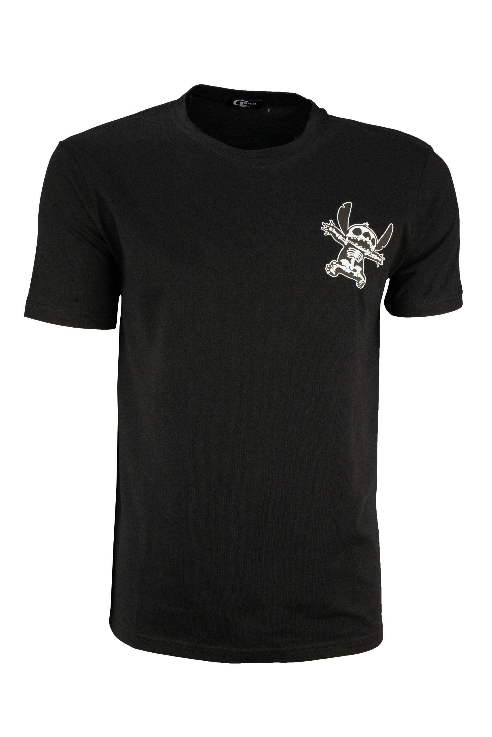 Ανδρικό t-shirt με print στην πλάτη streetwear