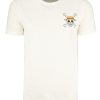 Ανδρικό t-shirt με print στην πλάτη One Piece streetwear