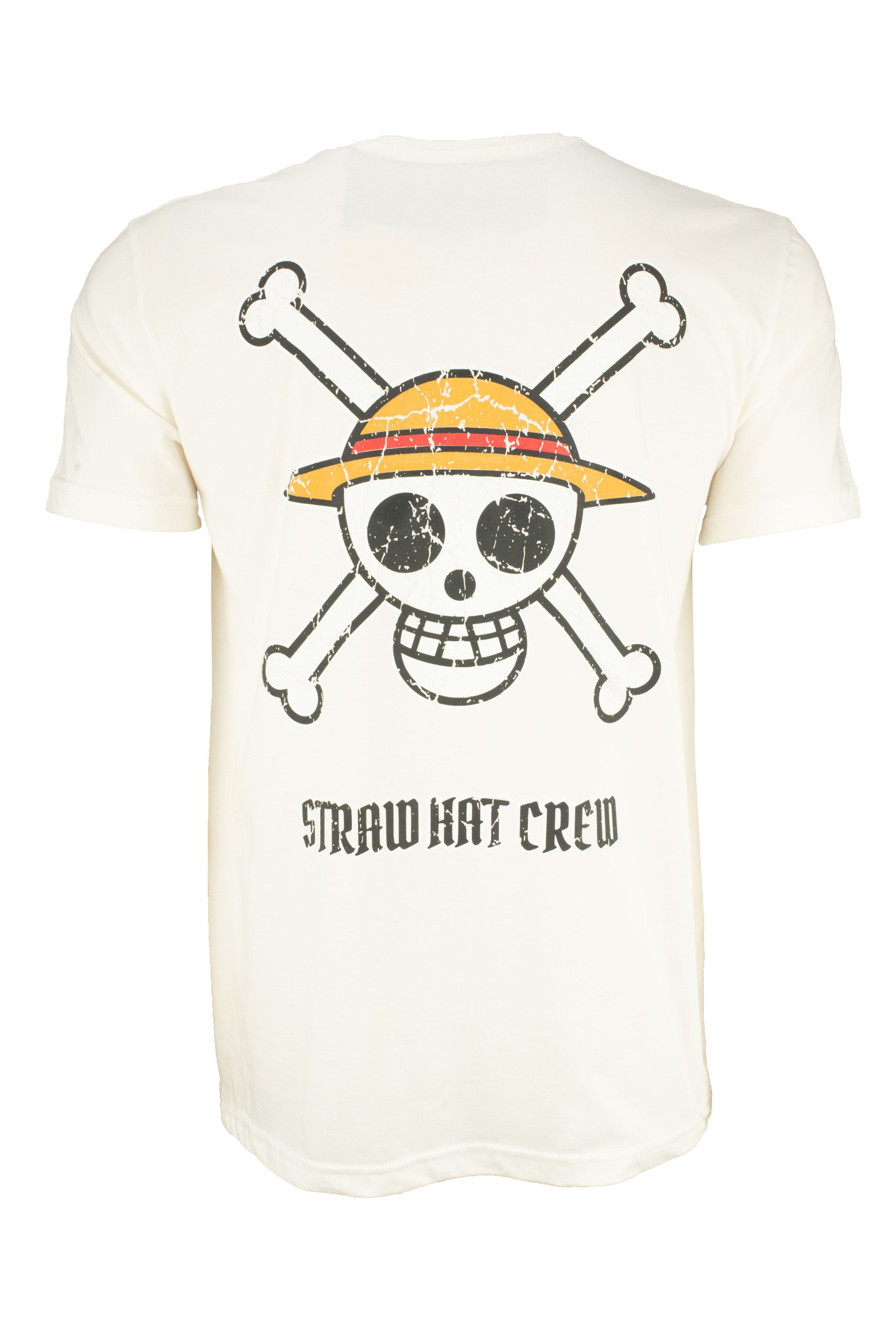 Ανδρικό t-shirt με print στην πλάτη One Piece streetwear