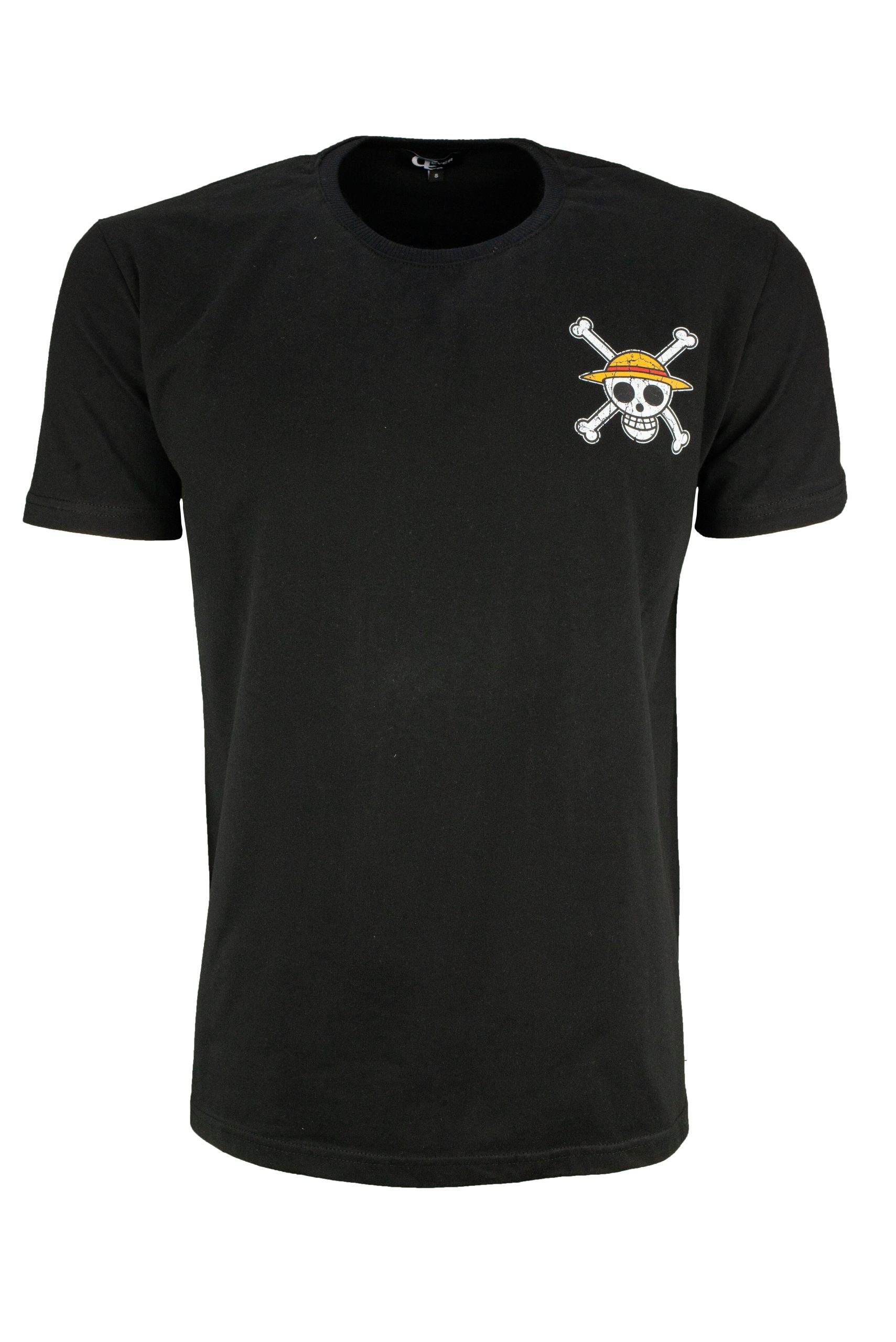 Ανδρικό t-shirt με print στην πλάτη One Piece streetwear